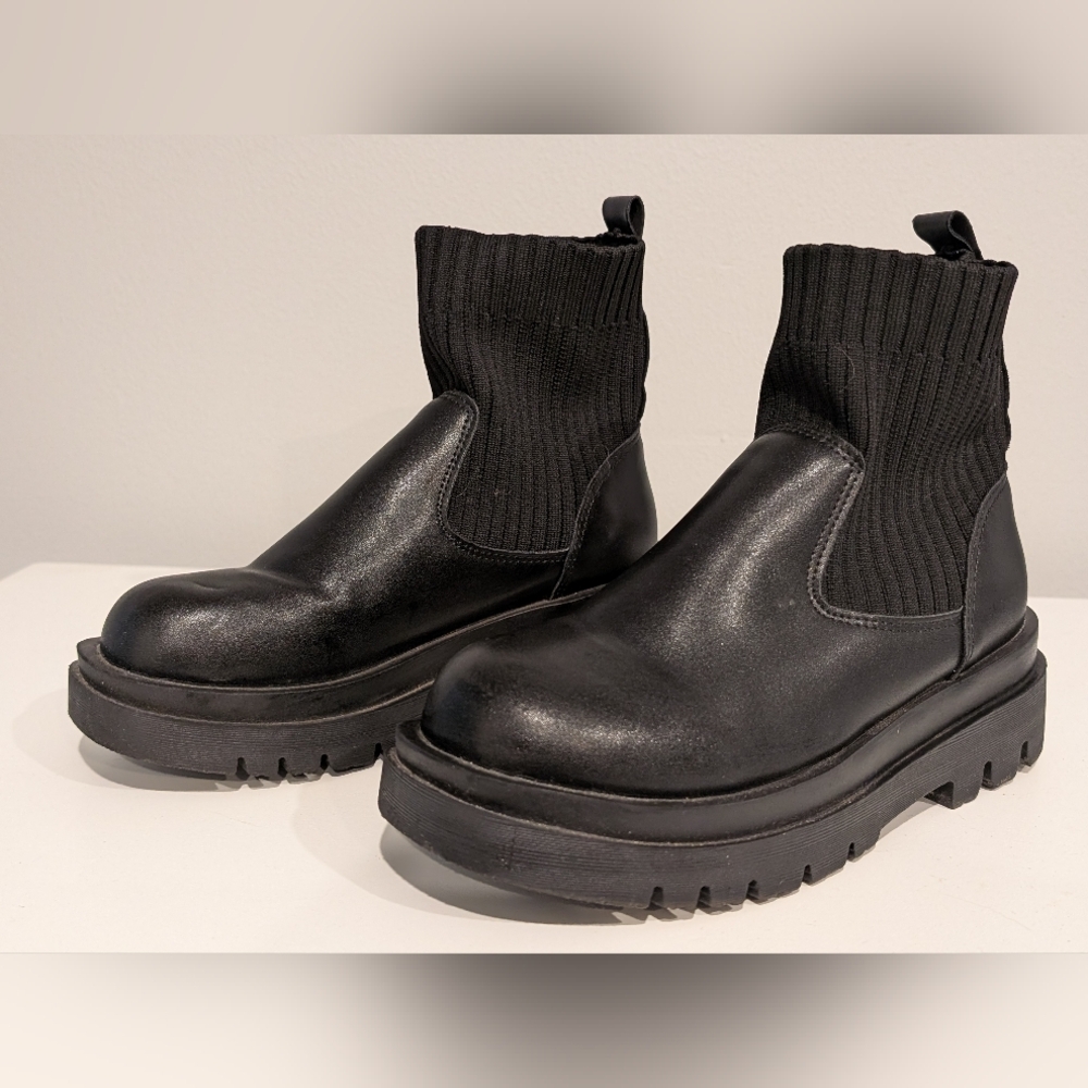 Chelsea Chunky Ankle Boots